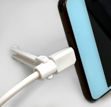 スタンド付き充電ケーブル